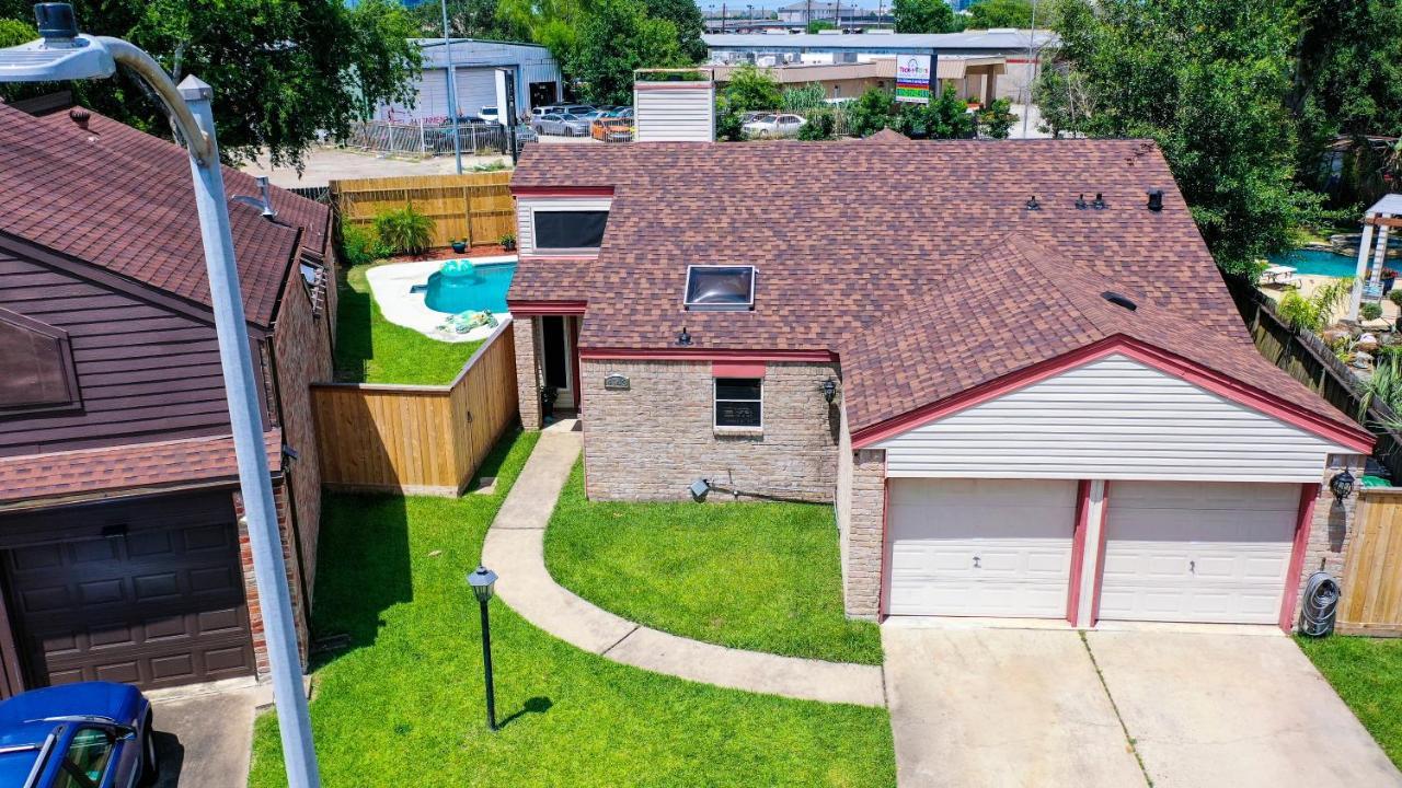 1976Houstongem Luminous Pvtpool & Hottub Dt20Mins For Lrg Families 6Beds 2Bath Vila Exterior foto