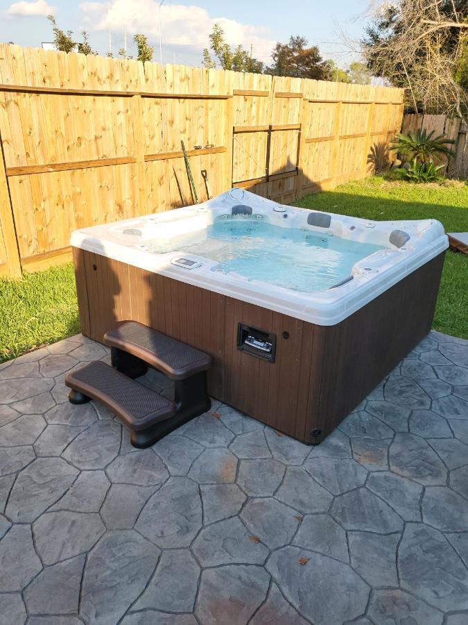 1976Houstongem Luminous Pvtpool & Hottub Dt20Mins For Lrg Families 6Beds 2Bath Vila Exterior foto
