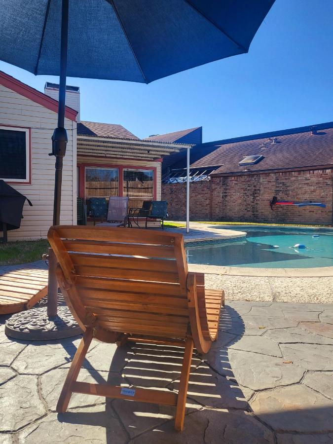 1976Houstongem Luminous Pvtpool & Hottub Dt20Mins For Lrg Families 6Beds 2Bath Vila Exterior foto