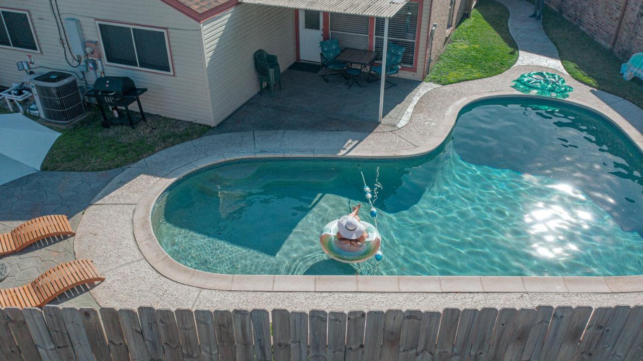 1976Houstongem Luminous Pvtpool & Hottub Dt20Mins For Lrg Families 6Beds 2Bath Vila Exterior foto